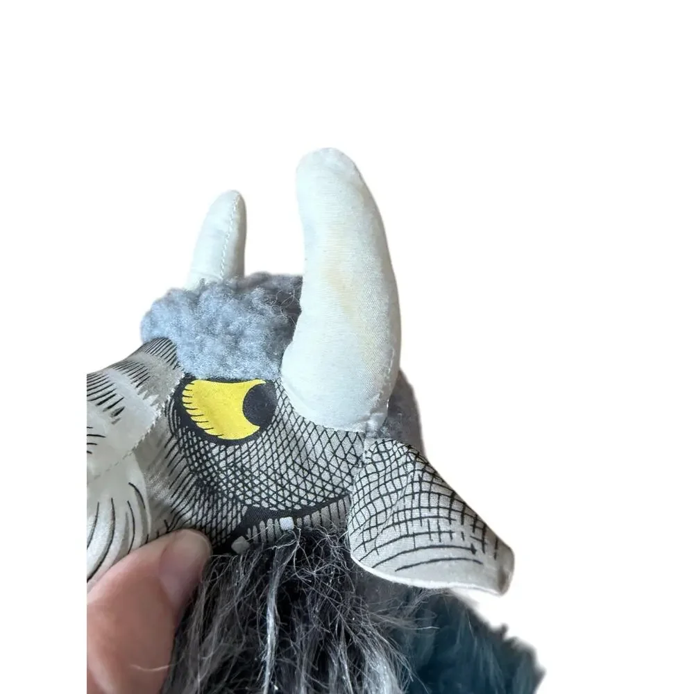 Vintage 1985 Maurice Sendak 'Where the Wild Things Are' Bernard Stuffed Soft Toy
